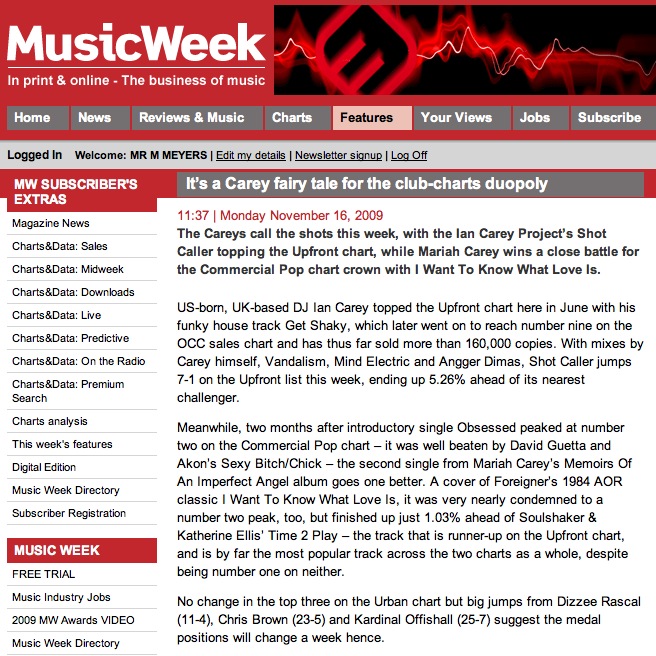 Music Week Commentary Time 2 Play