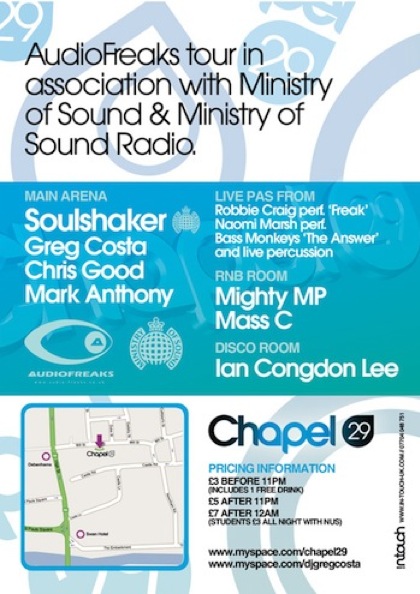 Chapel AudioFreak BACKprev