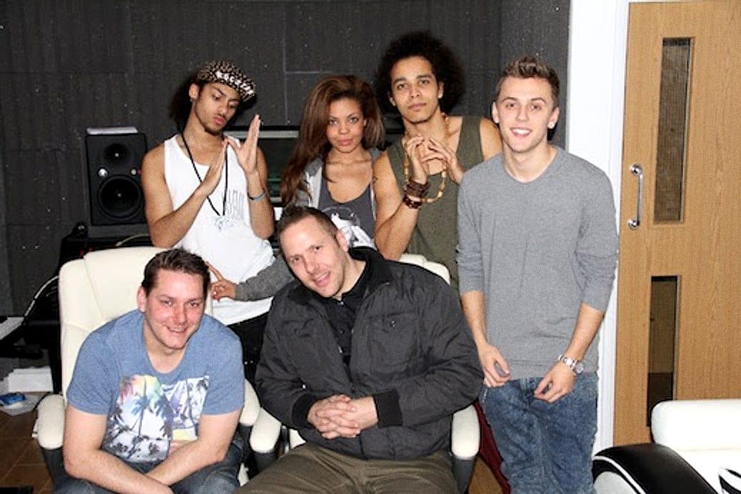 Soulshaker with The Luminites in the studio